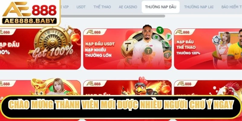 Chào mừng thành viên mới được nhiều người chú ý ngay khi tạo tài khoản